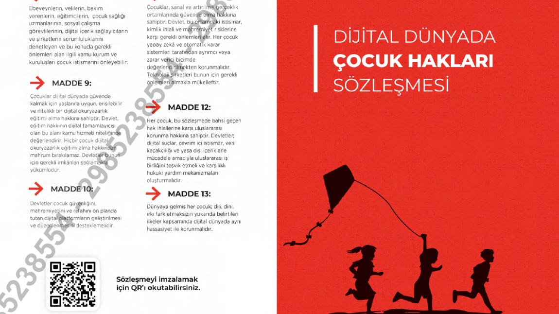 Digital Dünyada Çocuk Hakları Sözleşmesi